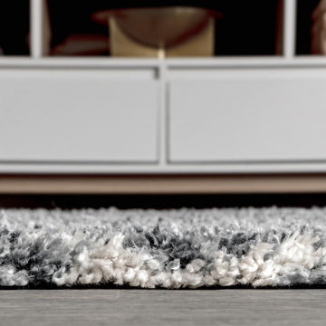 Susa Ogee Moroccan Trellis Shag Area Rug